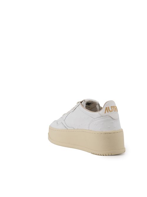 Sneakers Medalist Platform in pelle borchiata Ostry White AUTRY | PTLWOT01