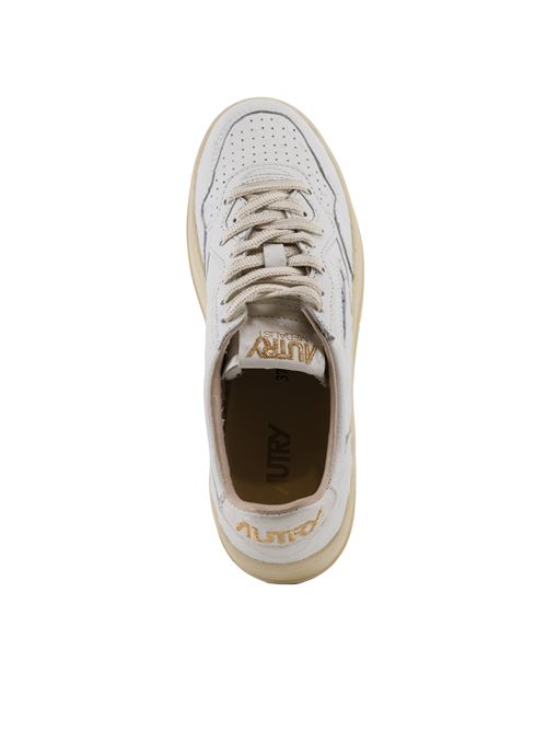 Sneakers Medalist Platform in pelle borchiata Ostry White AUTRY | PTLWOT01