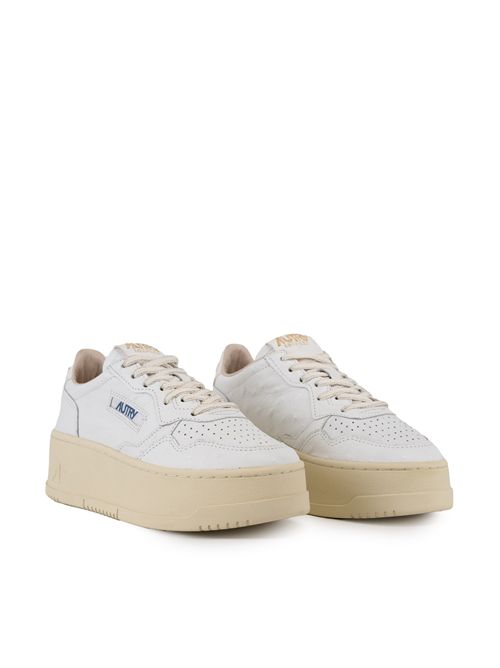 Sneakers Medalist Platform in pelle borchiata Ostry White AUTRY | PTLWOT01
