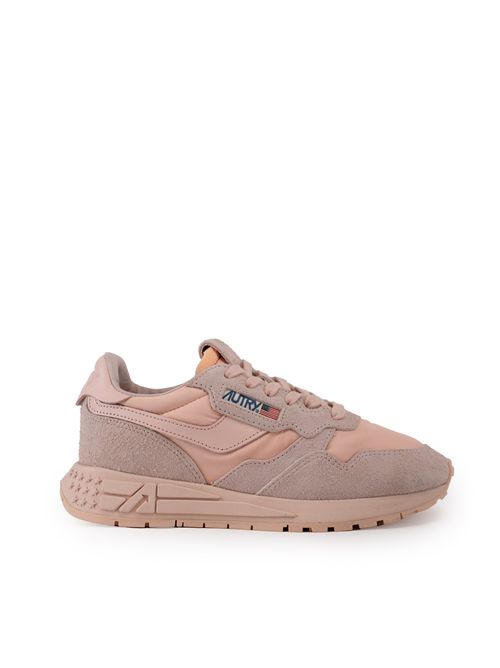 Sneakers Reelwind Low in nylon e suede Creole Pink AUTRY | WWLWRM02
