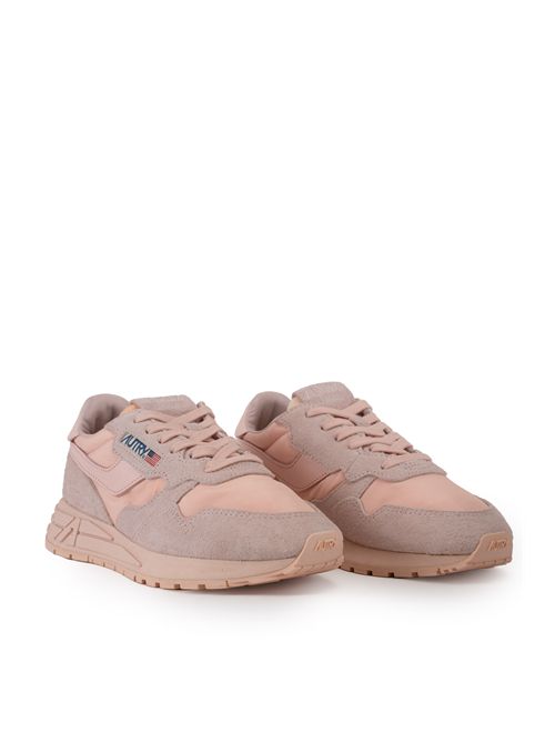Sneakers Reelwind Low in nylon e suede Creole Pink AUTRY | WWLWRM02
