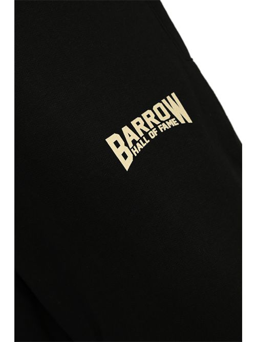 Pantalone in cotone con stampa logo Hall Of Fame Black Barrow | F5BWUAFP045110