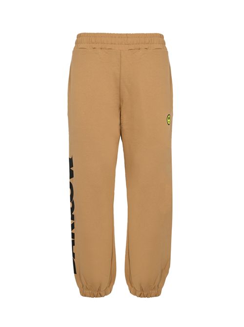 Pantalone in cotone con stampa logo laterale Lark Barrow | F5BWUAFP060307