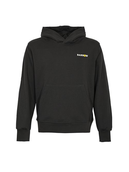 Felpa Hall Of Fame in cotone Asfalto Barrow | F5BWUAHS126251