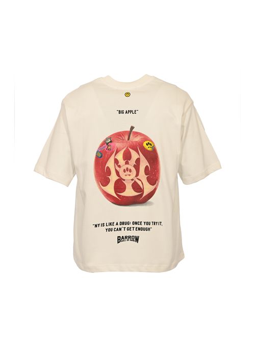 T-shirt in cotone con stampa Big Apple Barrow | F5BWUATH037002