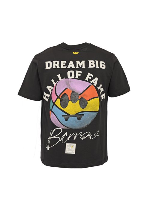 T-shirt in cotone con stampa Hall of Fame Asfalto Barrow | F5BWUATH127251