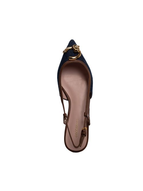 Ballerine slingback C-Me denim Coccinelle | E4T1Q210201377