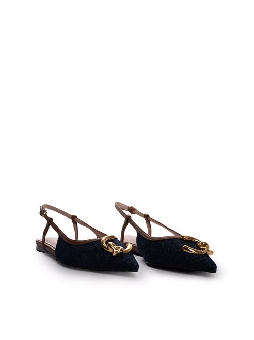 Ballerine slingback C-Me denim Coccinelle | E4T1Q210201377