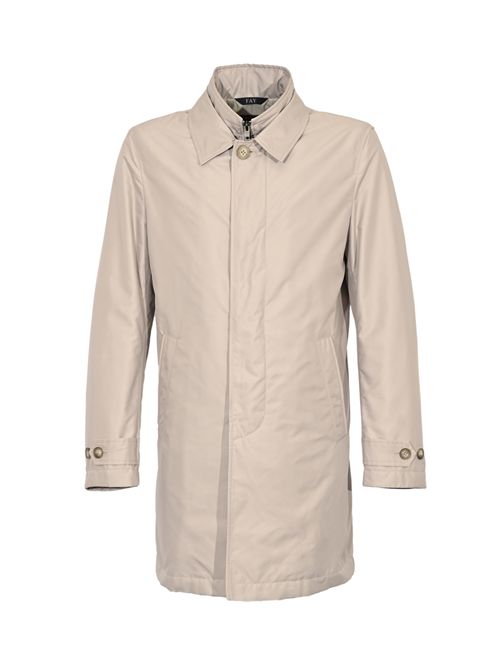 Cappotto Morning Coat in Popeline Tecnico Grigio FAY | NAM62510160AXXB208