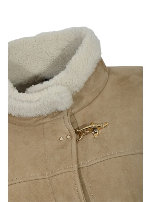 Cappa in Montone shearling con gancio FAY | NAW12513250XSBB201