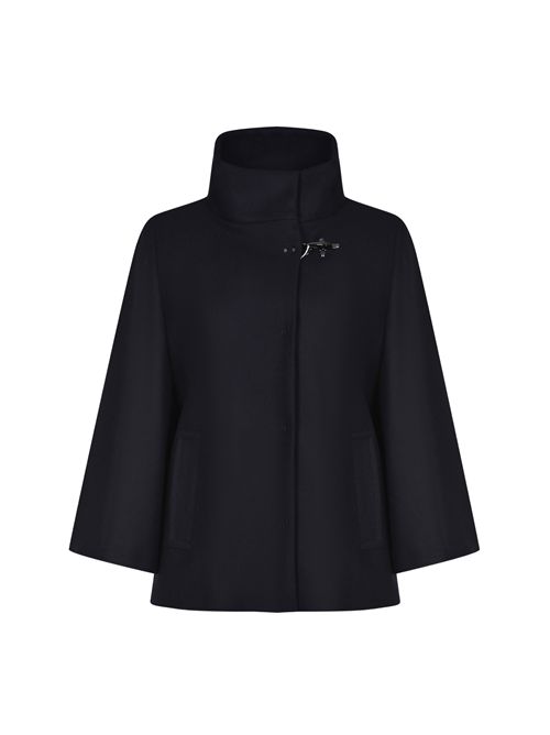 Cappa in Panno di Lana Blu FAY | NAW12514490SGLU809