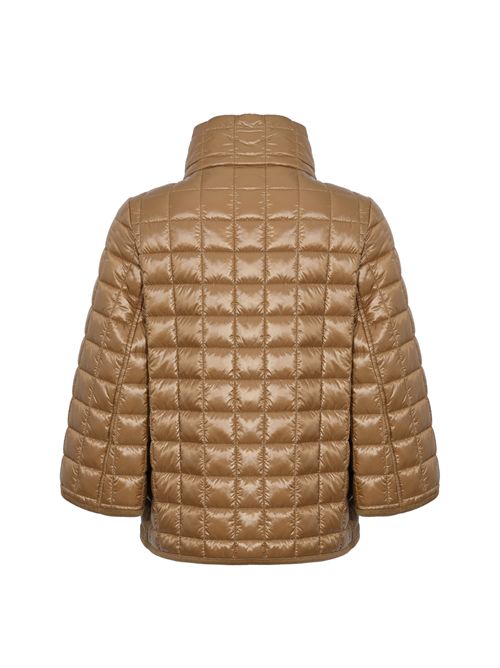 Cappa in Nylon trapuntato e Velluto con gancio Cammello FAY | NAW22513490XOS02P0