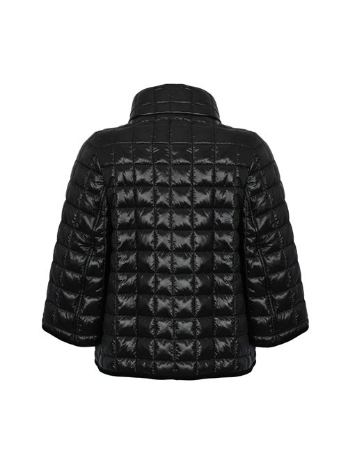Cappa in Nylon trapuntato e Velluto con gancio Nero FAY | NAW22513490XOS0407