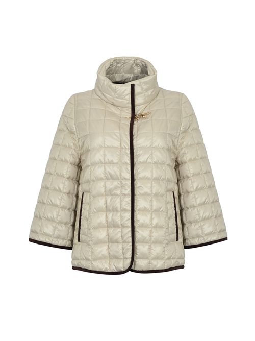 Cappa in Nylon trapuntato e Velluto con gancio Nebbia FAY | NAW22513490XOS210B