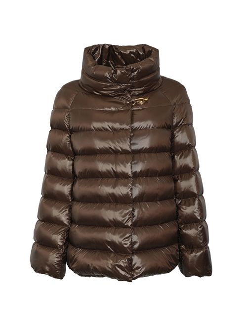 Piumino in nylon con Gancio Marrone FAY | NAW32513260ICIS808