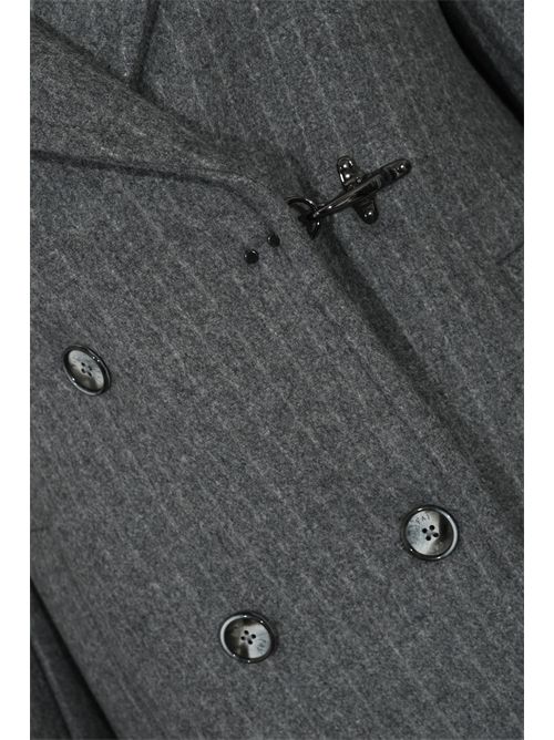 Cappotto in Panno di misto Lana Gessato FAY | NAW51513560XMTB803