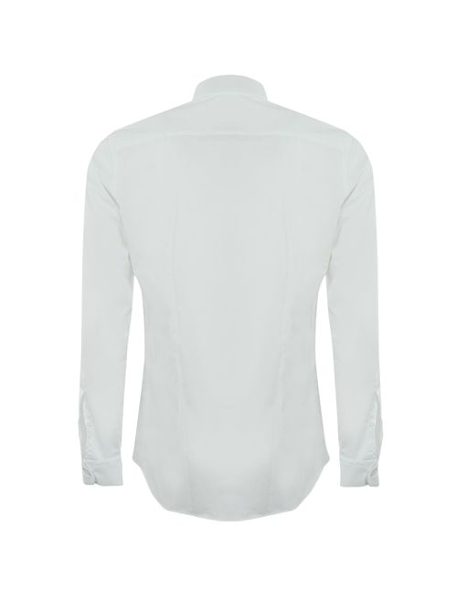 Camicia con collo alla francese stretch Bianco FAY | NCMA151259SORMB001