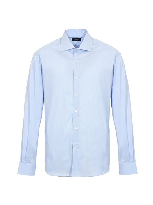 Camicia in misto cotone millerighe Cielo FAY | NCMA151259SXPUU006