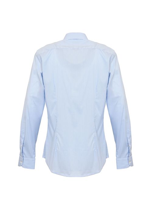 Camicia in misto cotone millerighe Cielo FAY | NCMA151259SXPUU006