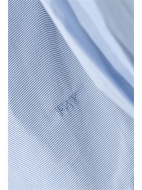 Camicia in misto cotone millerighe Cielo FAY | NCMA151259SXPUU006