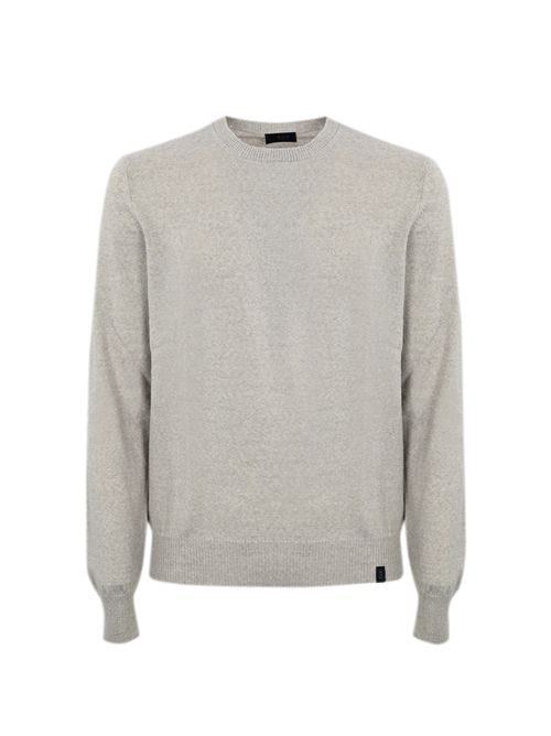 Maglia Pull girocollo in lana Cromo FAY | NMMC1512420CQTB211