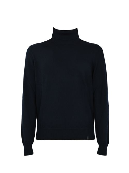 Dolcevita in lana blu navy FAY | NMMC1512440CQTU807