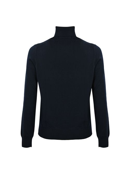 Dolcevita in lana blu navy FAY | NMMC1512440CQTU807