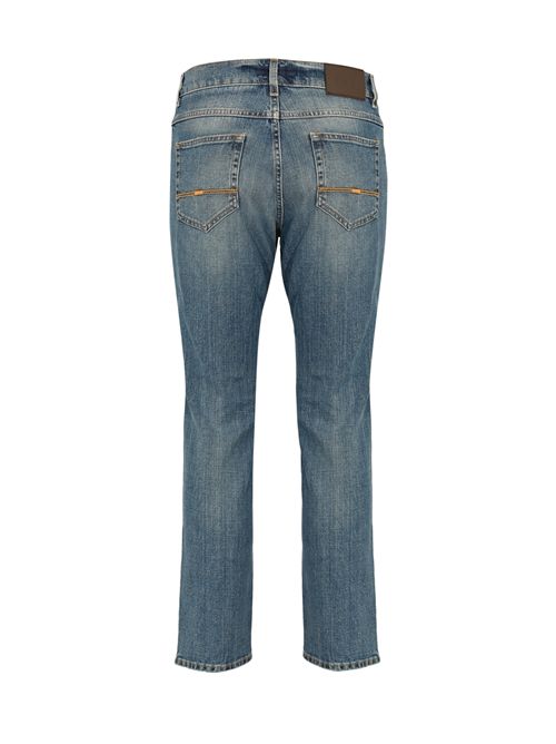 Jeans 5 tasche in denim chiaro FAY | NTM8251199LXQOU201