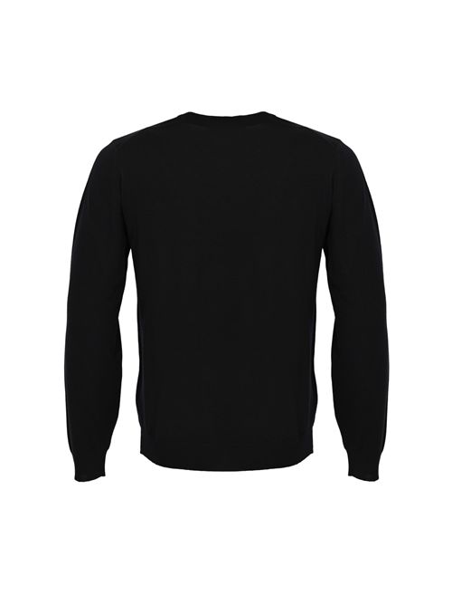 Maglia in lana 140s Blu FEDELI | MU0070126