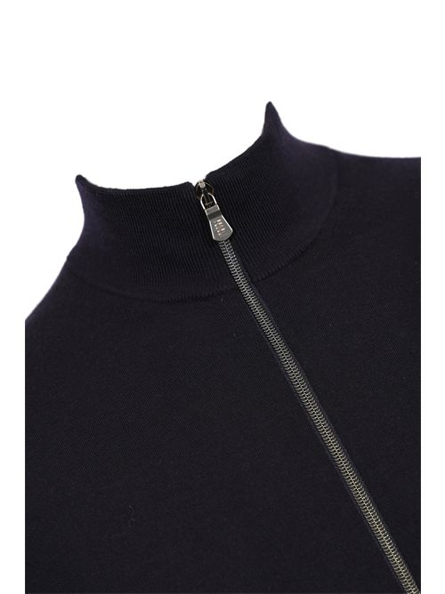 Cardigan in lana con zip FEDELI | MU0079006