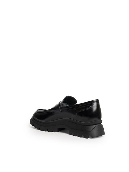 Mocassini H692 in pelle nero HOGAN | HXM6920FT30UDWB999