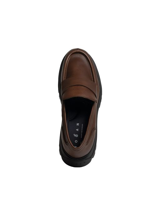 Mocassini H692 in pelle Marrone HOGAN | HXM6920FT30UDWS013