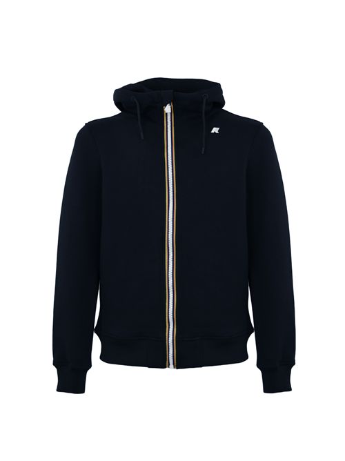 Felpa con cappuccio Blue Depht K-WAY | K2141DWK89