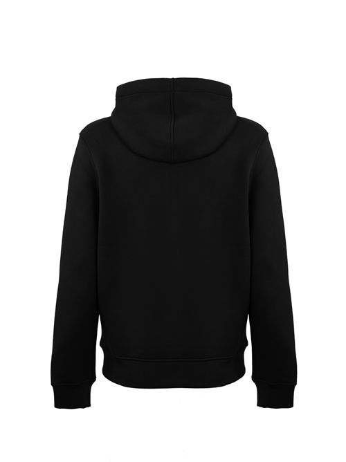 Felpa con cappuccio Black Pure K-WAY | K2141DWUSY