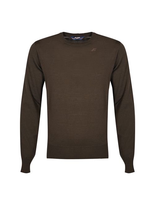 Maglia Sebastien Merino Black coffee K-WAY | K2142EW260