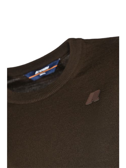 Maglia Sebastien Merino Black coffee K-WAY | K2142EW260