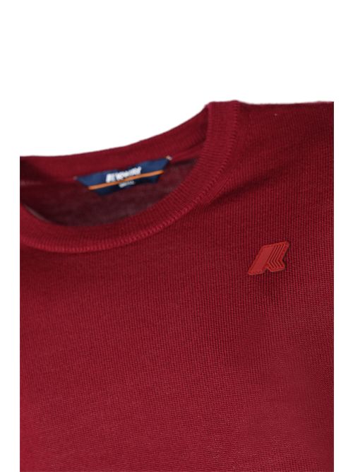 Maglia Sebastien Merino Red Rododendro K-WAY | K2142EWT53