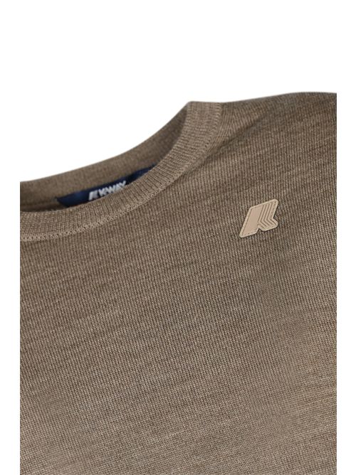 Maglia Sebastien Merino Beige Taupe K-WAY | K2142EWWG9