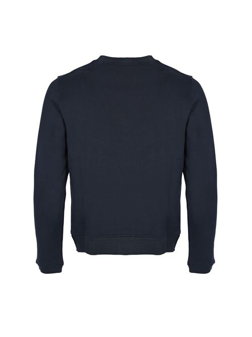 Felpa Perruel in cotone e cashmere Blue Depht K-WAY | K4147PWK89