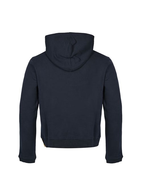 Felpa con cappuccio in cotone e cashmere Blue Depht K-WAY | K4147QWK89