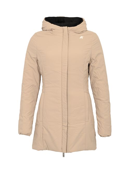 Giubbotto Denise ST Warm Reversible Black Pure/Beige K-WAY | K6128UWBC9
