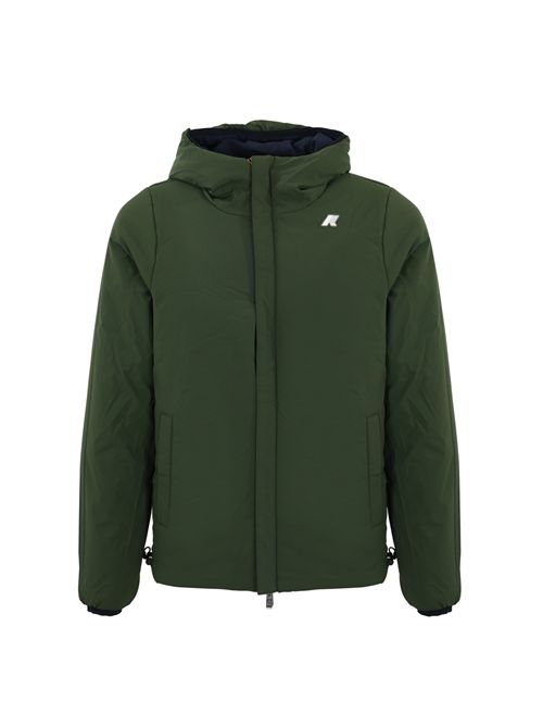 Giubbotto Jack ST Warm Reversible Blue Green K-WAY | K6128VWAG5