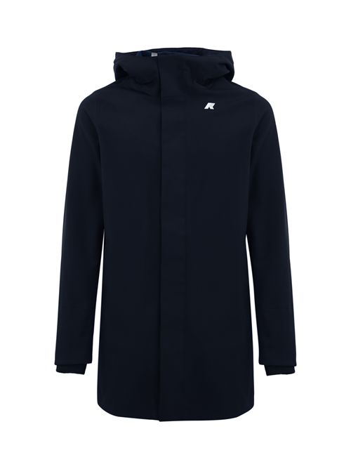 Giubbotto lungo Marlyn Bonded Blue Depht K-WAY | K7126UWA2B