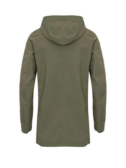 Giubbotto lungo Marlyn Bonded Green Blackish K-WAY | K7126UWAF0