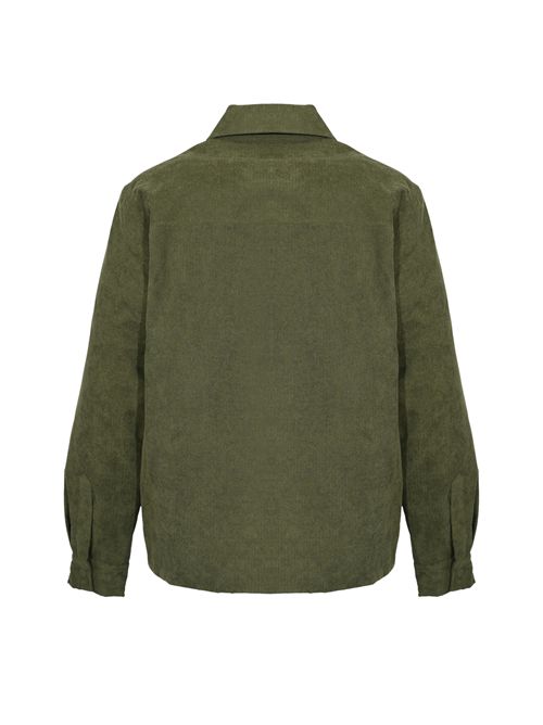 Giacca Shary Corduroy Green Blackish K-WAY | K7136BWB2F