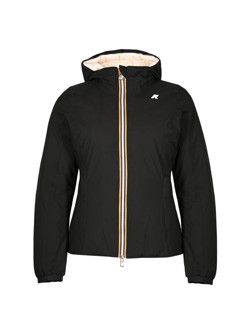Giubbotto Lily ST Thermo Reversible Black White K-WAY | K8127XWALR