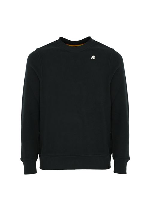 Felpa Baptiste in pile di cotone Black Pure K-WAY | K8133GWUSY