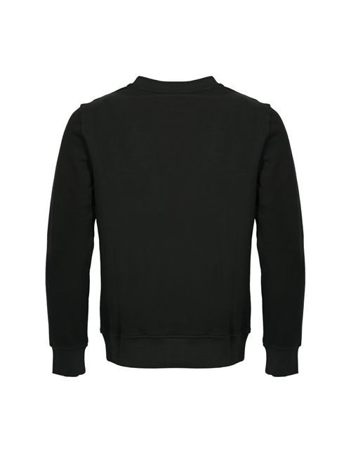 Felpa Baptiste in pile di cotone Black Pure K-WAY | K8133GWUSY