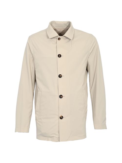 Cappotto Nure reversibile in cashmere e tessuto tecnico Beige KIRED | NURE05002