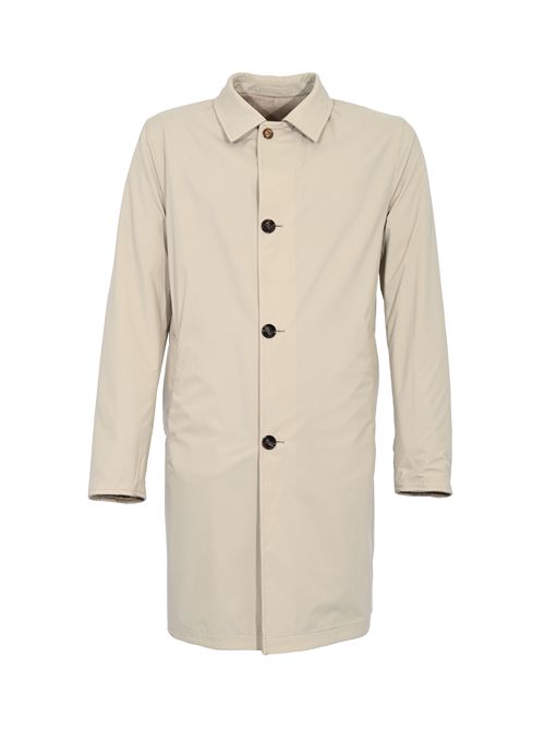 Cappotto Peak reversibile in cashmere e tessuto tecnico Beige KIRED | PEAK05019